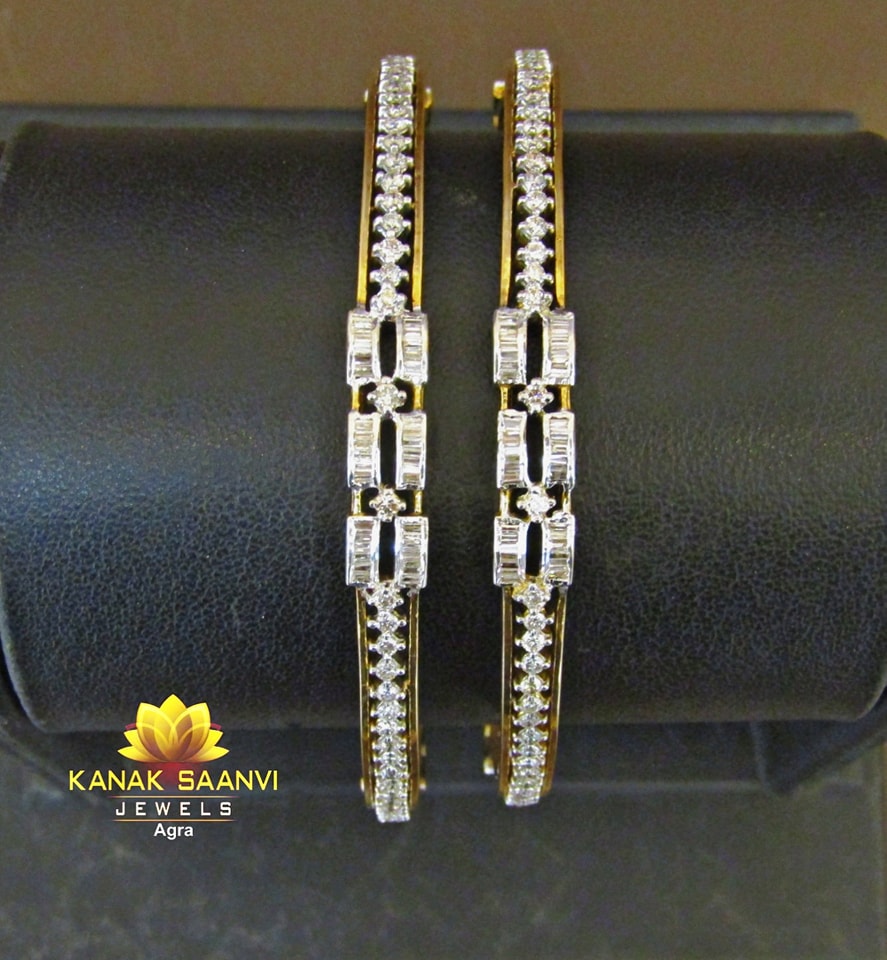 Diamond Bangles